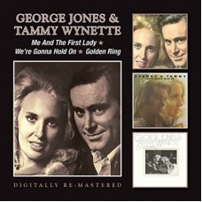 Me And The First Lady / We're Gonna Hold On / Golden Ring [2xCD] - George  Jones & Tammy Wynette